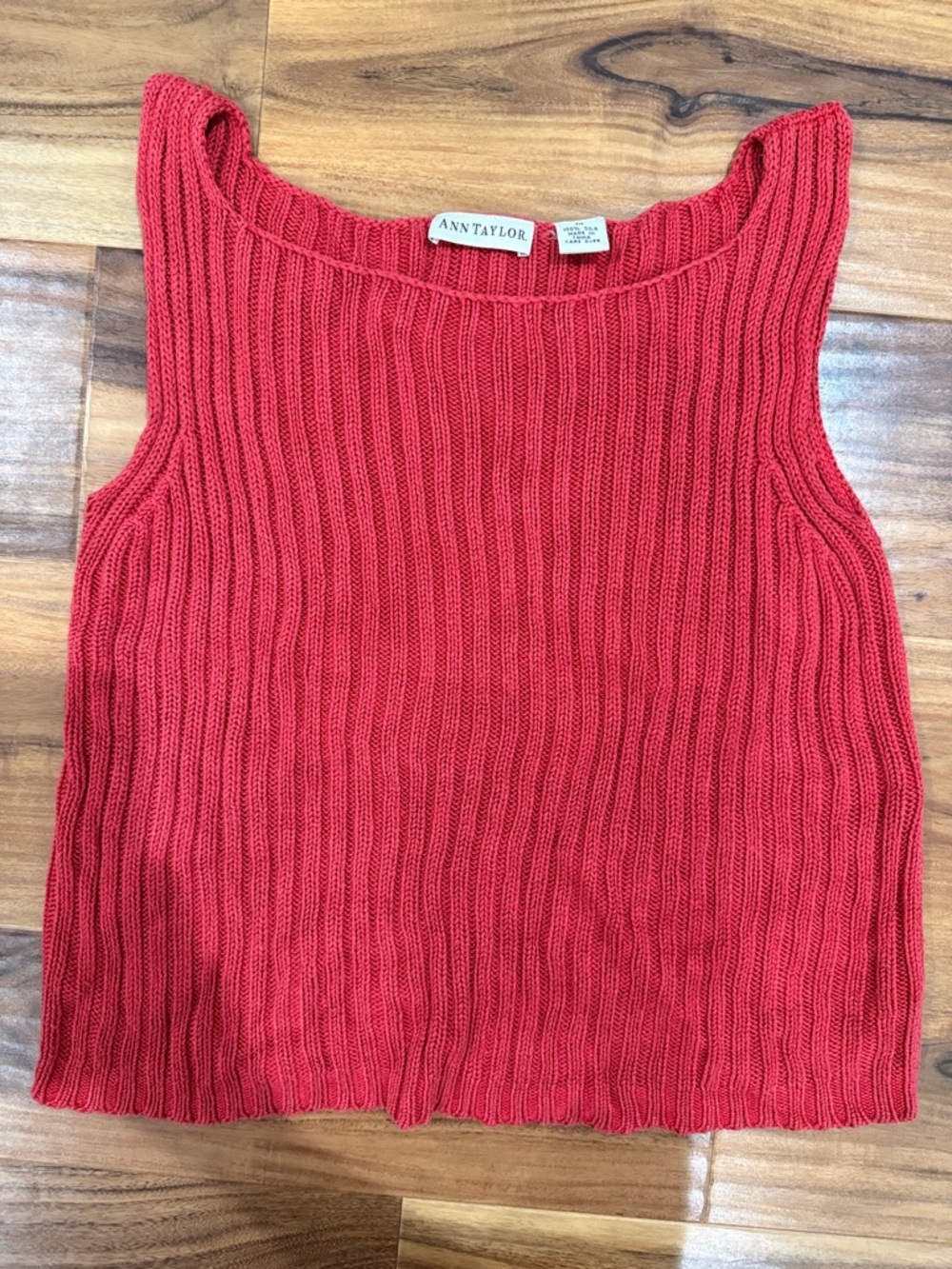 Ann Taylor silk sweater tank